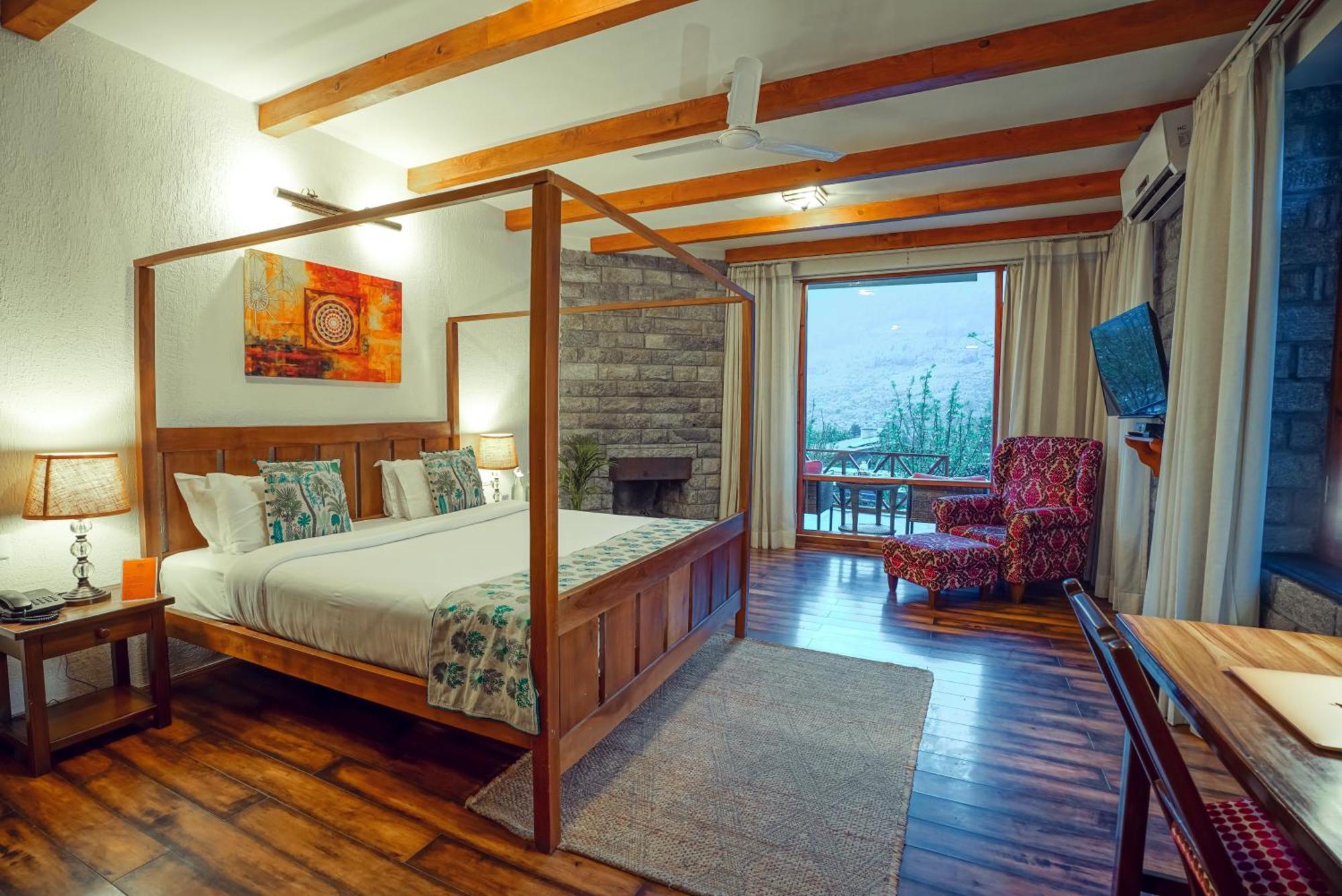 Larisa Resort Manali Exterior foto